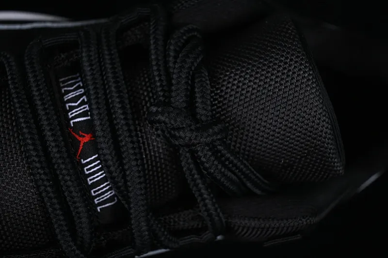 All categories Air Jordan Jordan series basketball shoes Air Jordan 11 F version Air Jordan 11 Low Bred AJ11 Joe 11 patent leather new black and red genuine standard genuine carbon low-top basketball shoes FV5104-006
